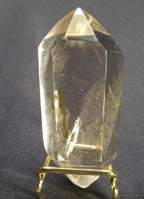 천연시트린(황수정) 더블포인트