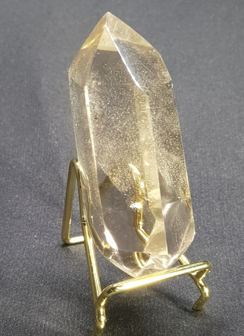 천연시트린(황수정) 더블포인트