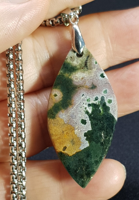 레인포레스트 자스파 펜던트