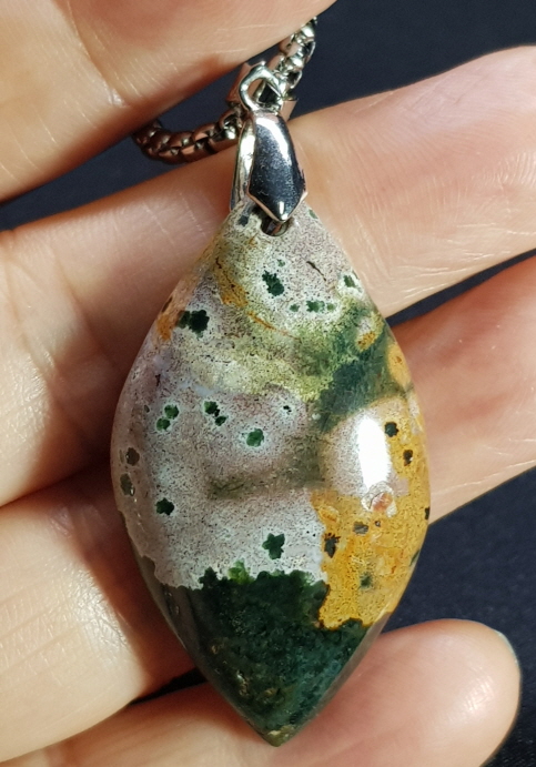 레인포레스트 자스파 펜던트