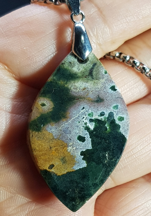 레인포레스트 자스파 펜던트