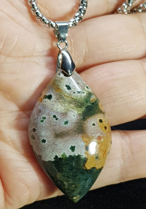 레인포레스트 자스파 펜던트