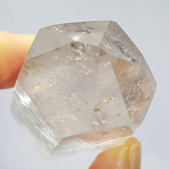 황수정(천연시트린) 육각주