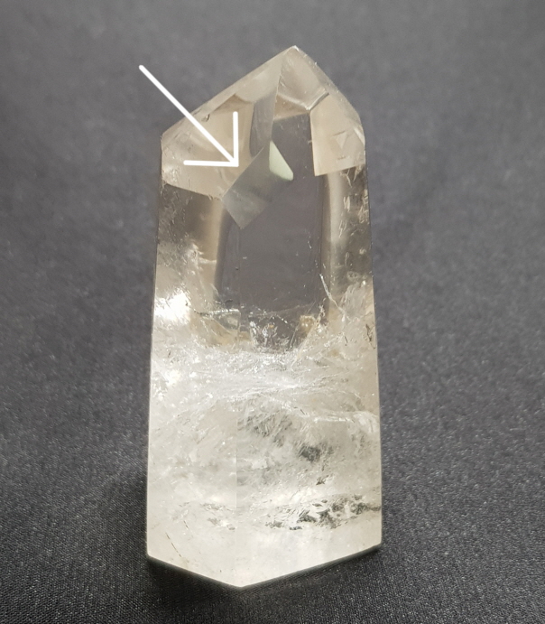 황수정(천연시트린) 육각주