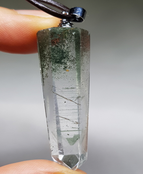 녹색 클로라이트 팸텀 펜던트