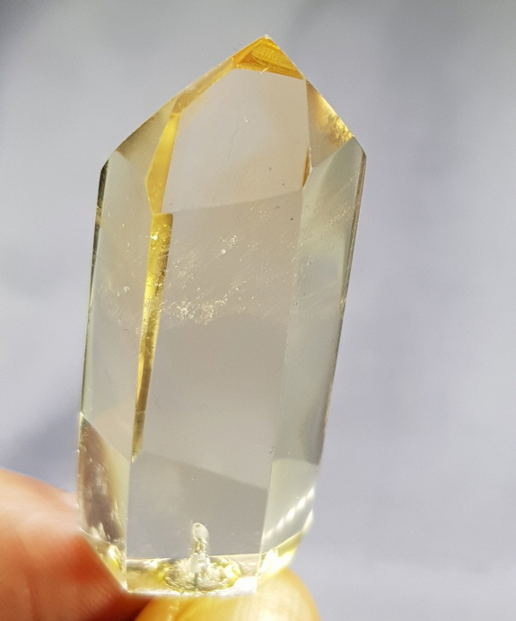 천연  시트린(황수정) 펜던트