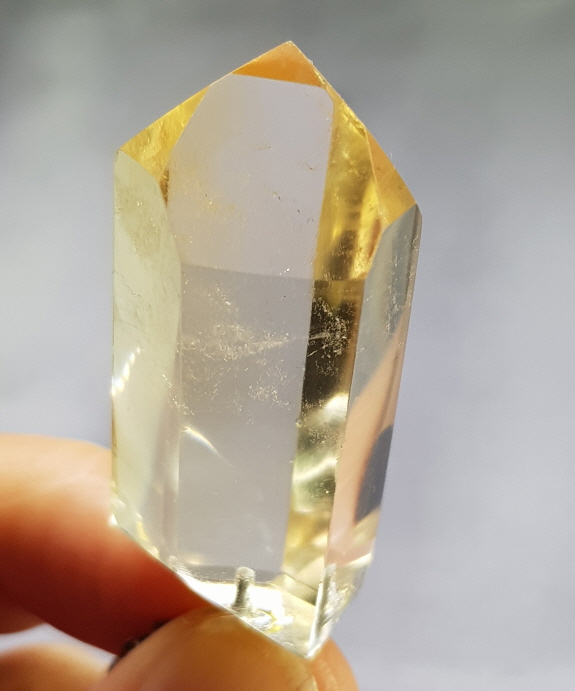 천연  시트린(황수정) 펜던트