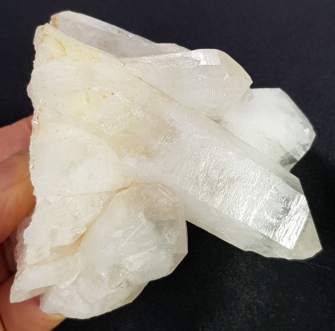 화이트 레무리안 원석클러스터