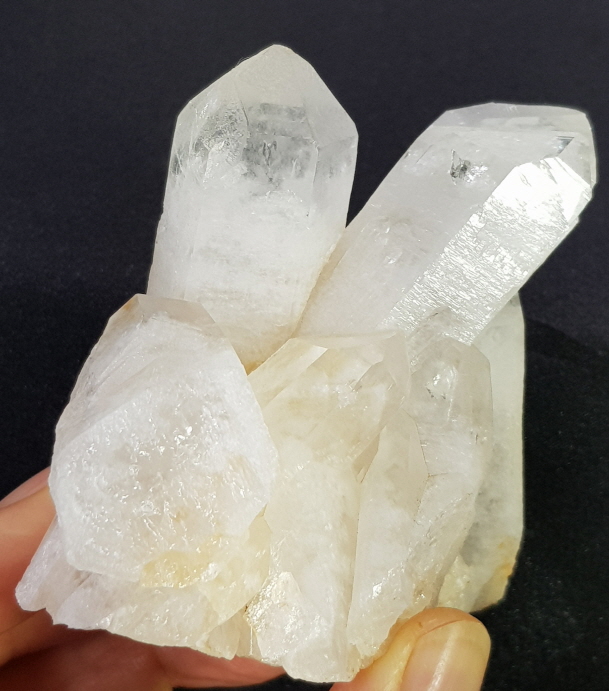 화이트 레무리안 원석클러스터