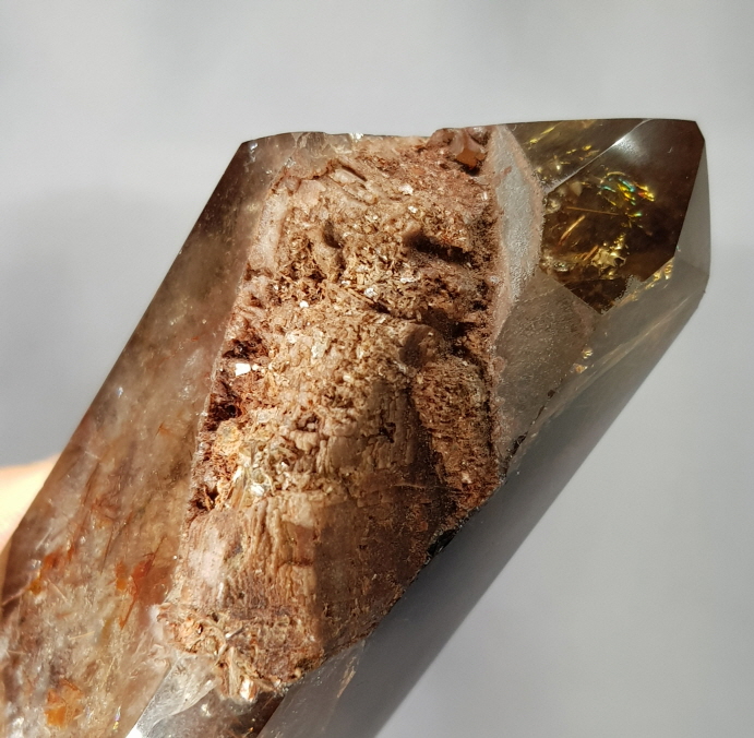 카콕세나이트 침형성 연수정 더블 포인트