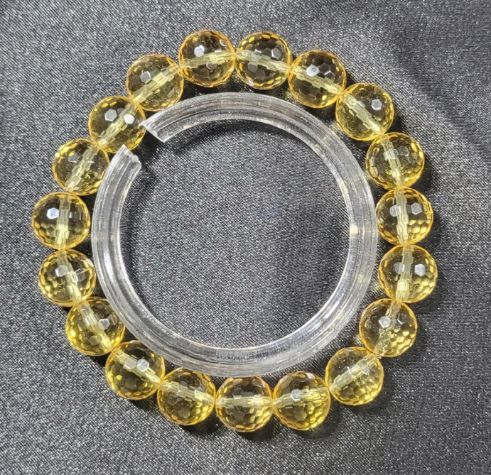 황수정  라운드 컷 팔찌 10mm