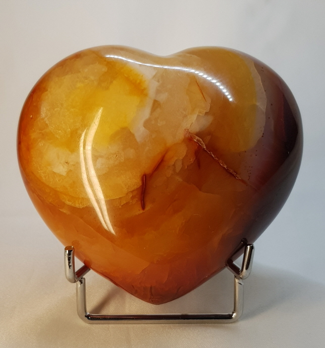 카네리안 큰 하트모양