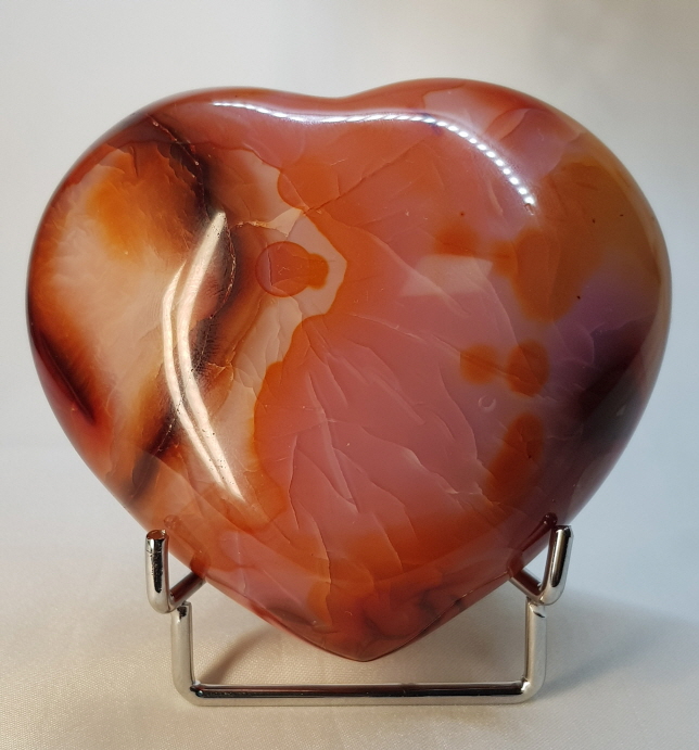 카네리안 큰 하트모양