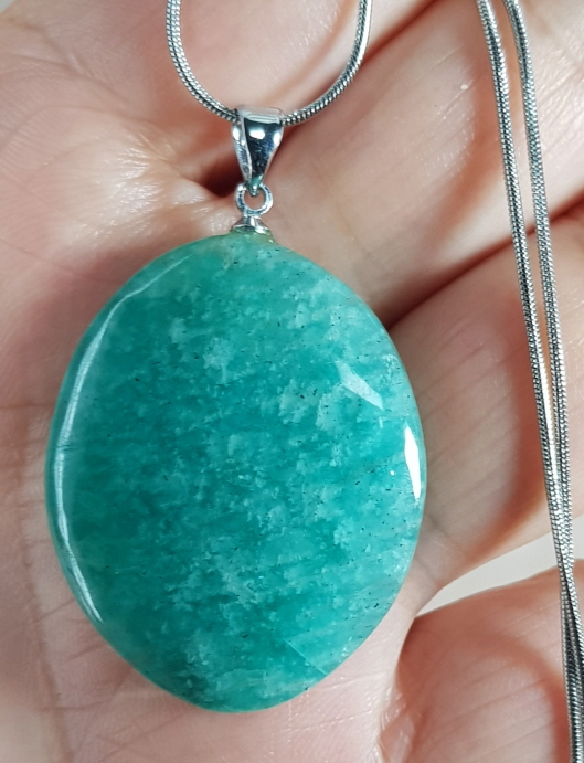 아마조나이트 펜던트