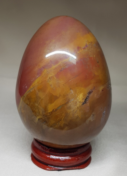 규화목(나무화석)수정 계란형