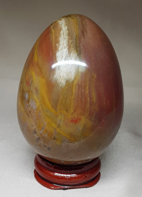 규화목(나무화석)수정 계란형