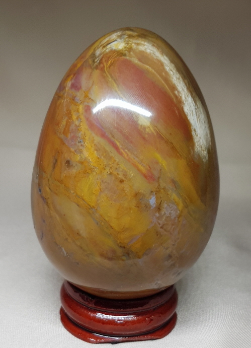 규화목(나무화석)수정 계란형