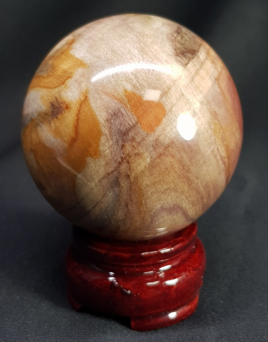 아프리카 규화목(나무화석수정) 60mm 구