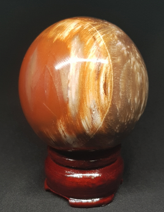 아프리카 나무화석수정(규화목) 60mm구