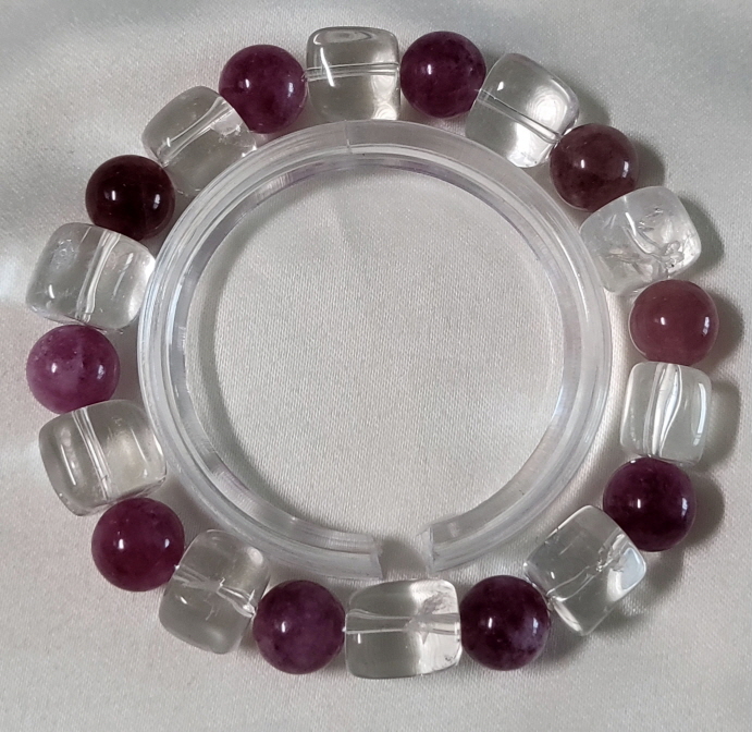 백수정과 핑크투어머린팔찌