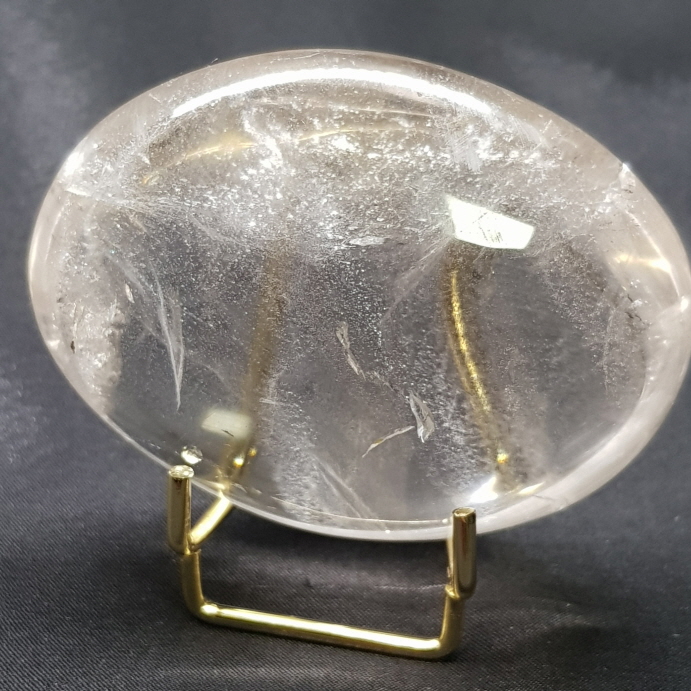 깨끗한 백수정 자갈형