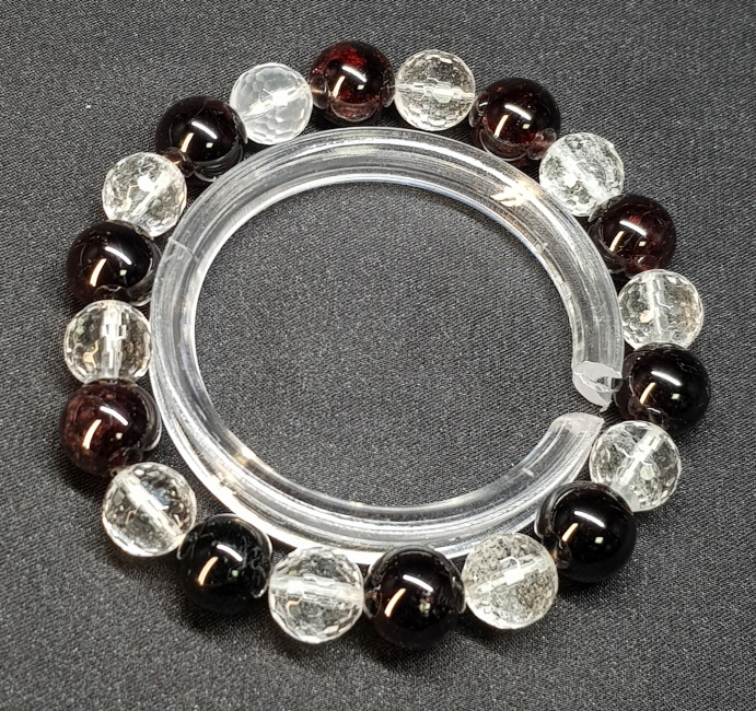 가넷 백수정10mm팔찌