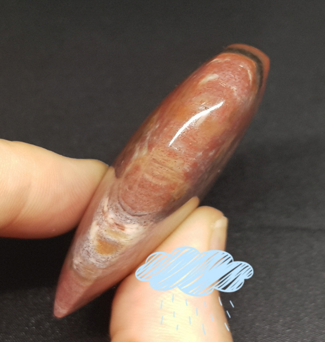 규화목(나무화석) 하트형