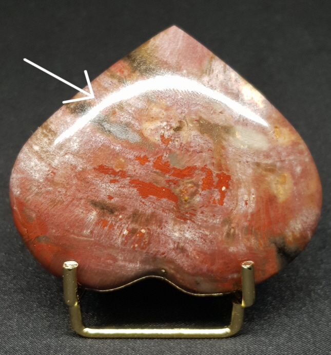 규화목(나무화석) 하트형