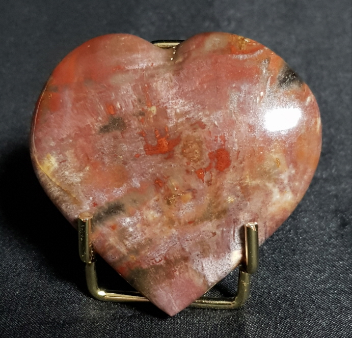 규화목(나무화석) 하트형