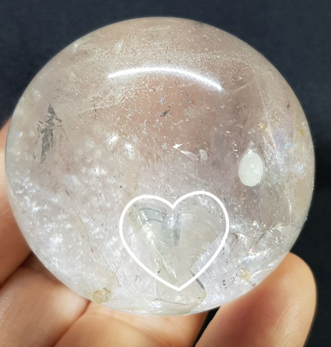 무지개 백수정 46mm 구