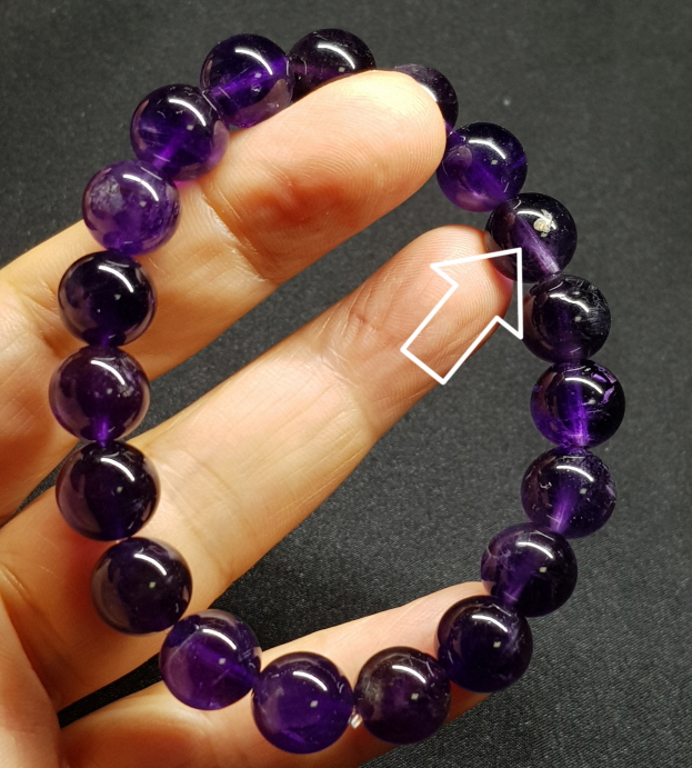 자수정10mm 라운드형팔찌