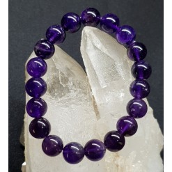 자수정10mm 라운드형팔찌