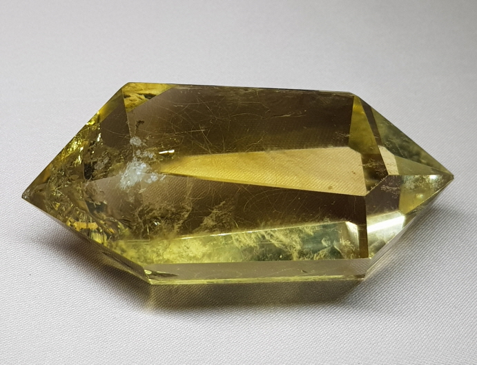 천연시트린(황수정)더블포인트