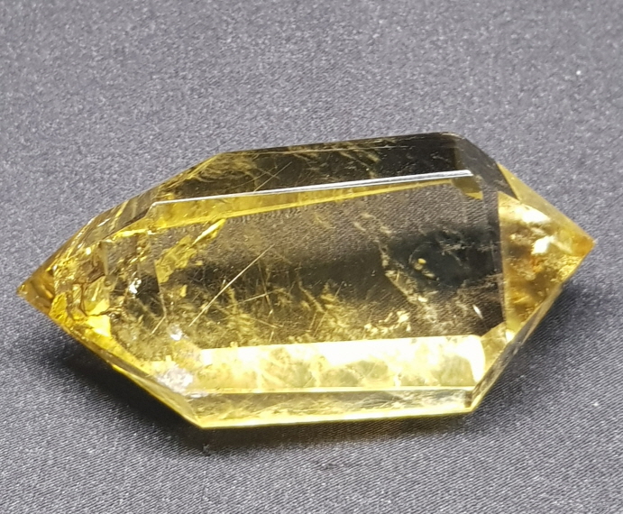 천연시트린(황수정)더블포인트