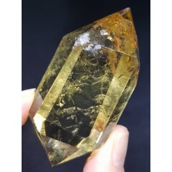 천연시트린(황수정)더블포인트