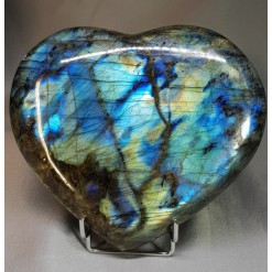 빛좋은 라브라도라이트 큰하트형