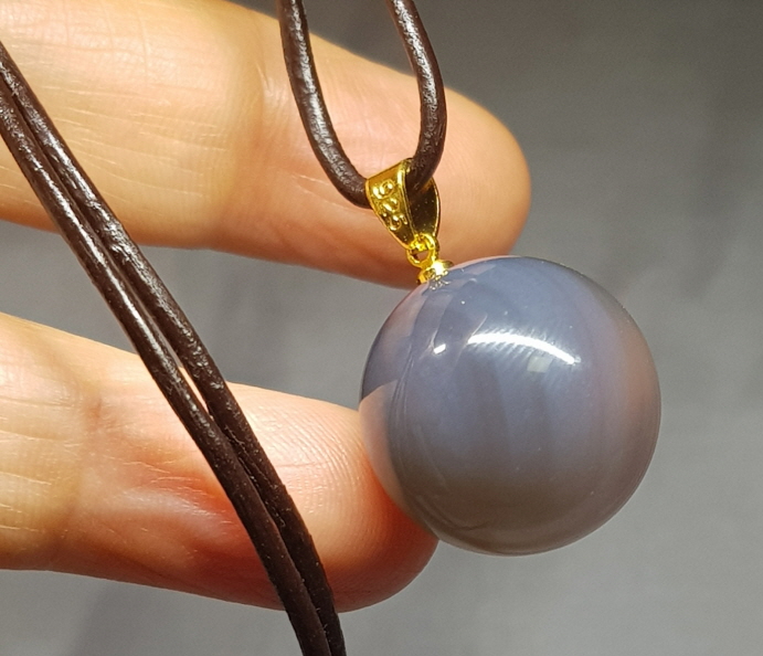 아게이트(마노) 지오드펜던트