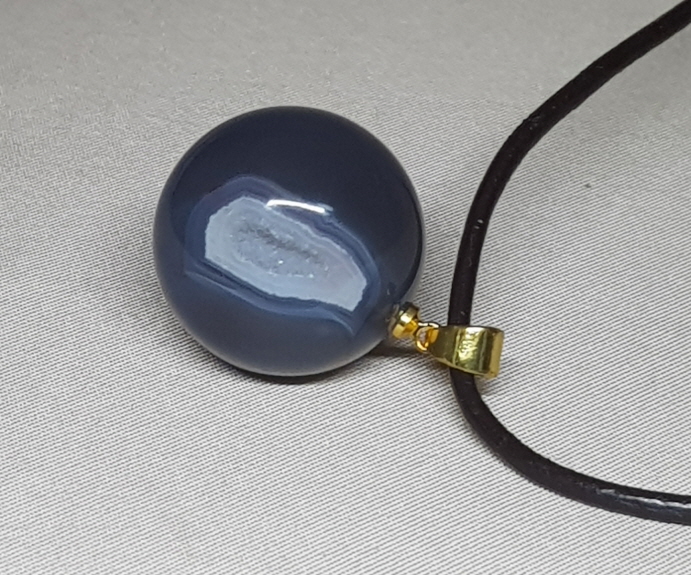 아게이트(마노) 지오드펜던트