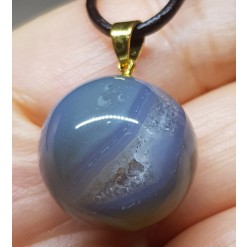 아게이트(마노)지오드 펜던트