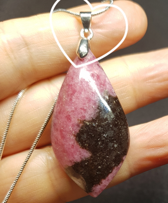 로도나이트 펜던트