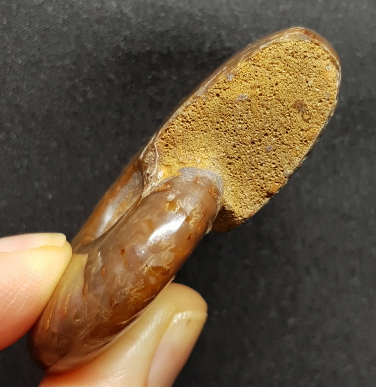 붉은빛 아름다운 오팔 암몰라이트