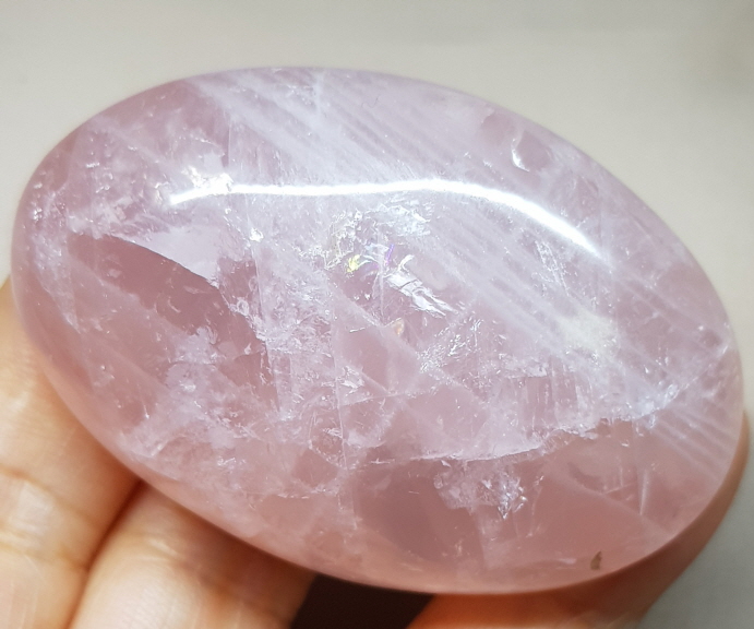 장미수정 자갈형