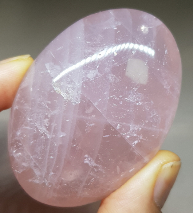 장미수정 자갈형