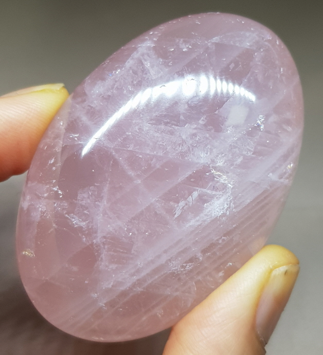 장미수정 자갈형