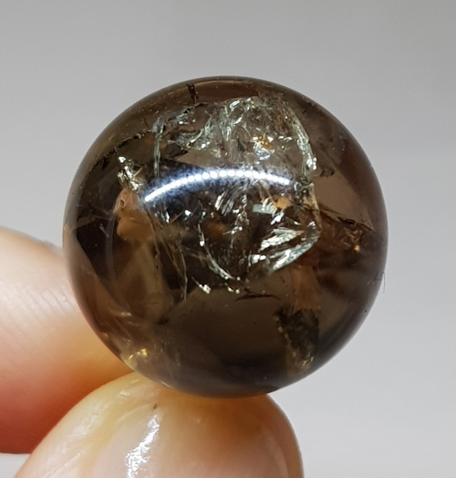 무지개 연수정 19mm 구슬형 펜던트