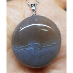 블루레이스 아게이트펜던트