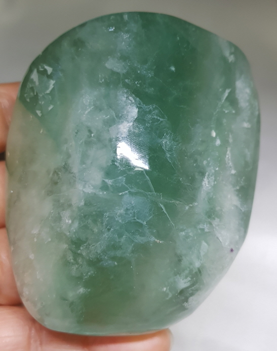 그린 플로라이트 원석