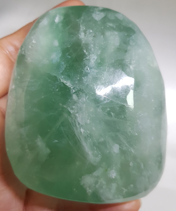 그린 플로라이트 원석