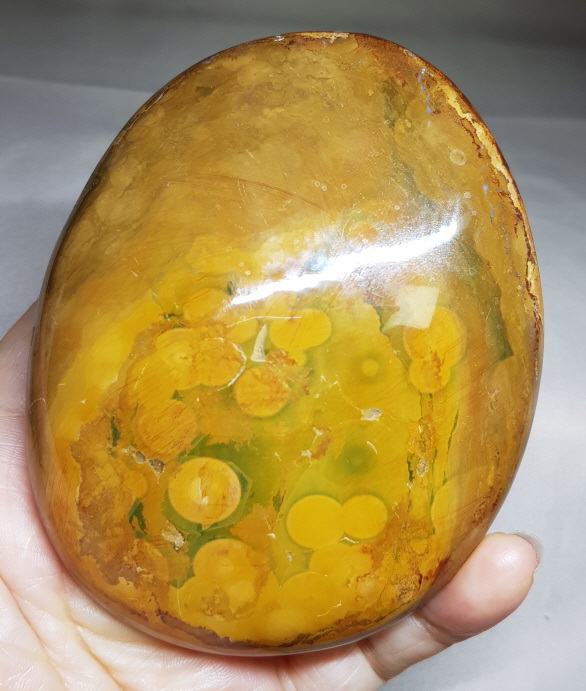 엘로우 자스파  원석