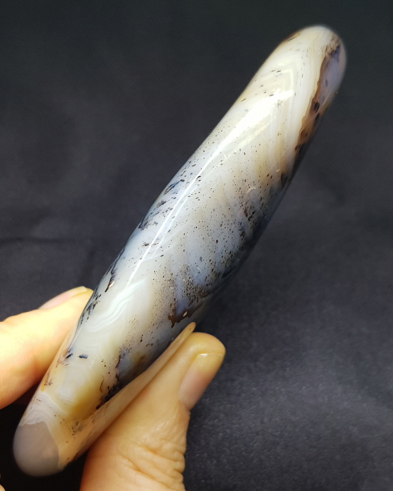 덴드리틱 아게잍,(그림 마노) 원석